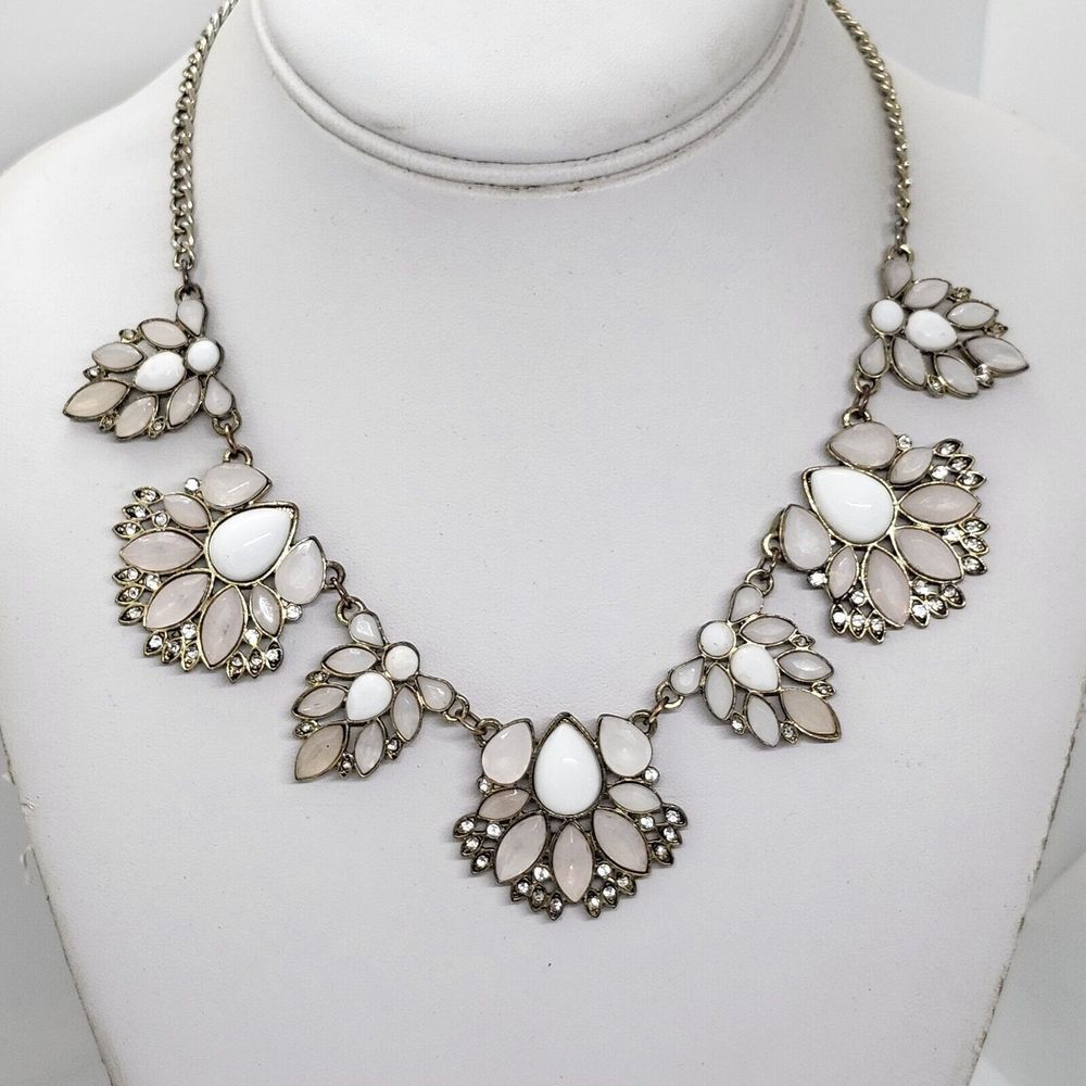 pink statement necklace Claires‎